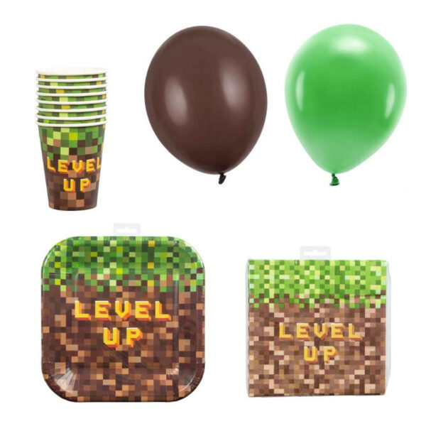 Kalaspaket Minecraft, 8 pers