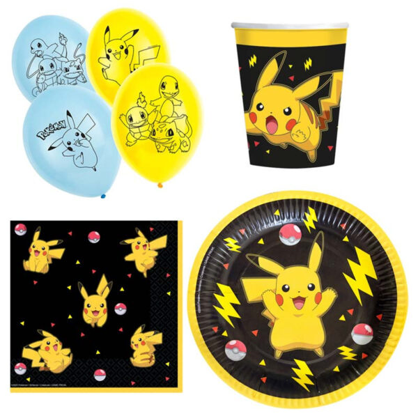 Kalaspaket Pokémon, 8 pers