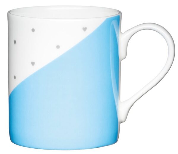 Mugg hjärtan, blå - KitchenCraft