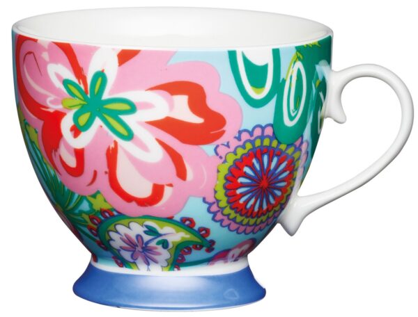 Temugg, färgglad blomma - KitchenCraft