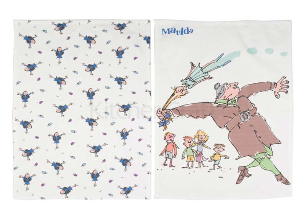 Kökshandduk Roald Dahl, Matilda, 2-pack