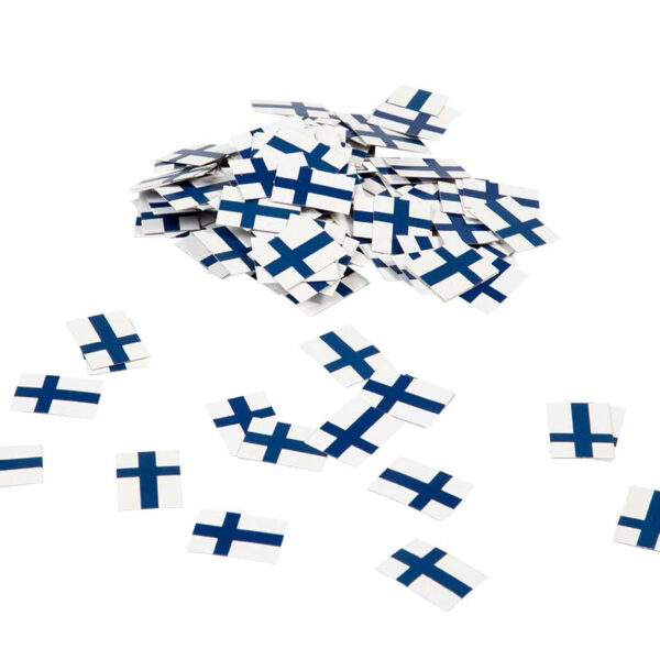 Konfetti Finska Flaggan