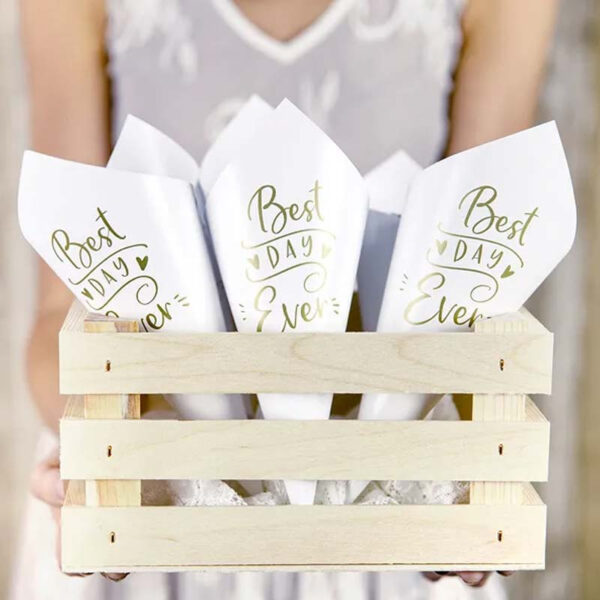 Konfettistrut Best Day Ever - PartyDeco