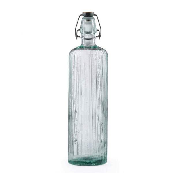 Kusintha grön glasflaska med kork 1,2 l - BITZ