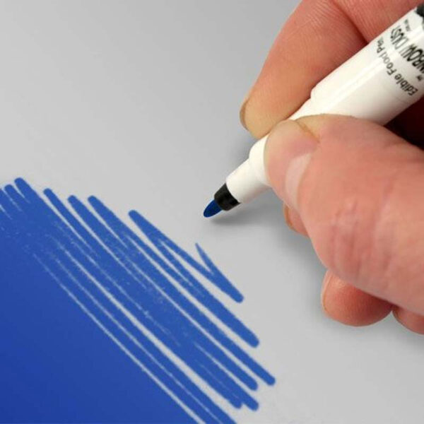 Livsmedelspenna Royal Blue - Rainbow Dust