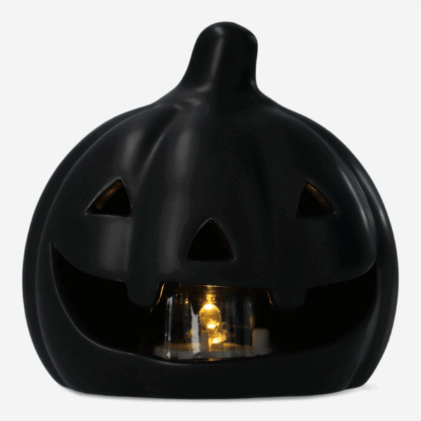 Luminous Black Pumpkin - Liten