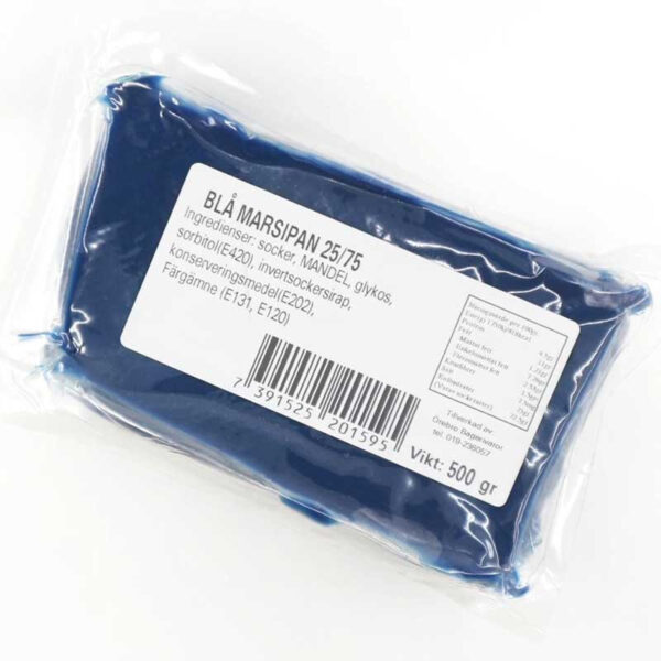 Blå Marsipan, 500 g