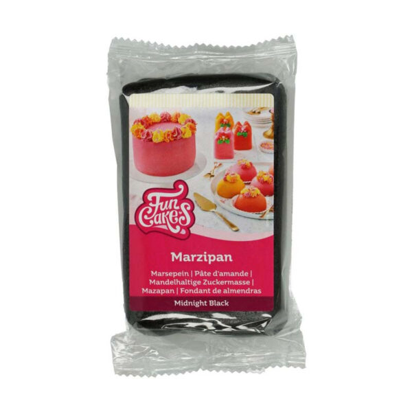 Marsipan Svart, 250 g - FunCakes
