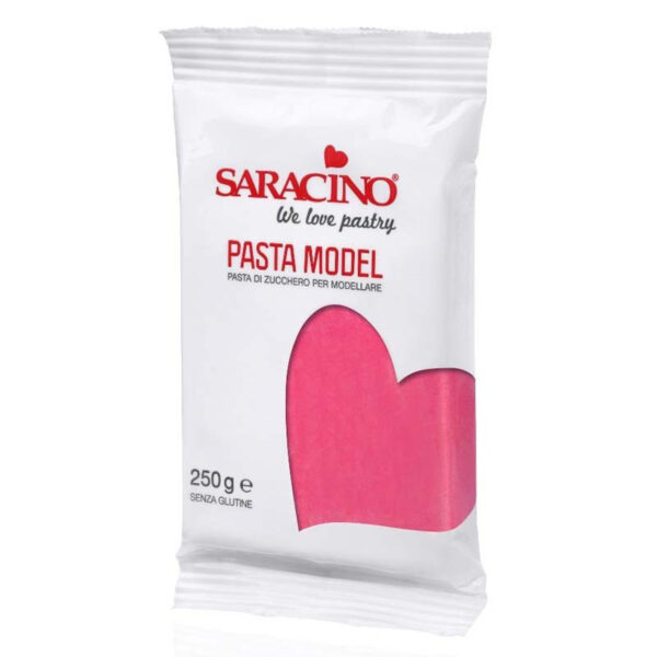 Mörkrosa Modelleringspasta, glutenfri - Saracino