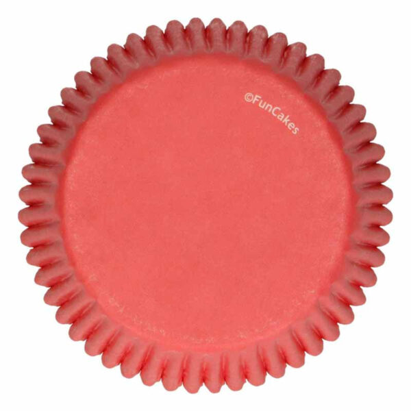 Röda Muffinsformar, 48-pack - FunCakes