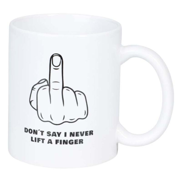 Mugg - Don&apos;t say I never lift a finger