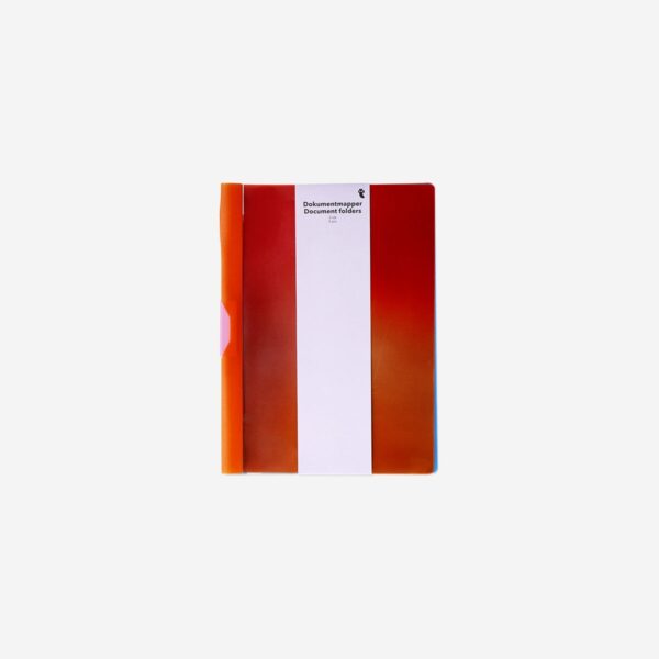 Flerfärgade dokumentmappar - 2 st