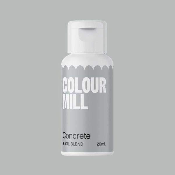 Oljebaserad ätbar färg Concrete - Colour Mill