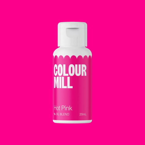 Oljebaserad ätbar färg Hot Pink - Colour Mill