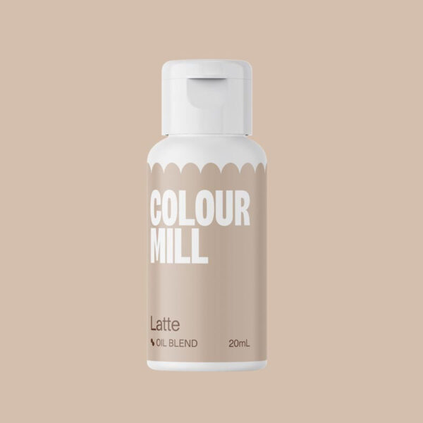 Oljebaserad ätbar färg Latte - Colour Mill
