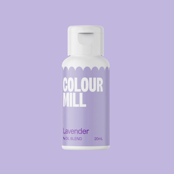 Oljebaserad ätbar färg Lavender - Colour Mill