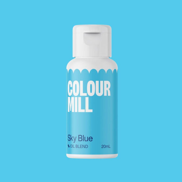 Oljebaserad ätbar färg Sky Blue - Colour Mill
