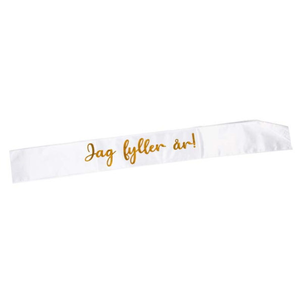 Ordensband - Jag fyller år!