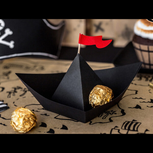 Pappersdekoration Piratbåtar DIY - PartyDeco