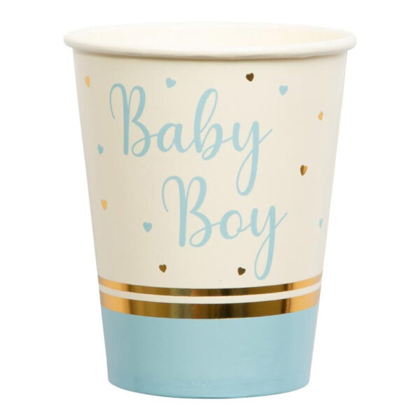 Pappersmuggar baby boy, 8-pack