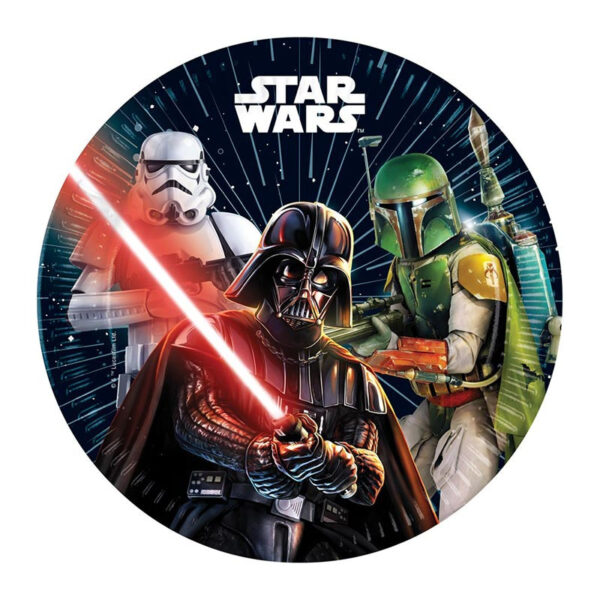 Papperstallrikar Star Wars Ø23 cm, 8-pack