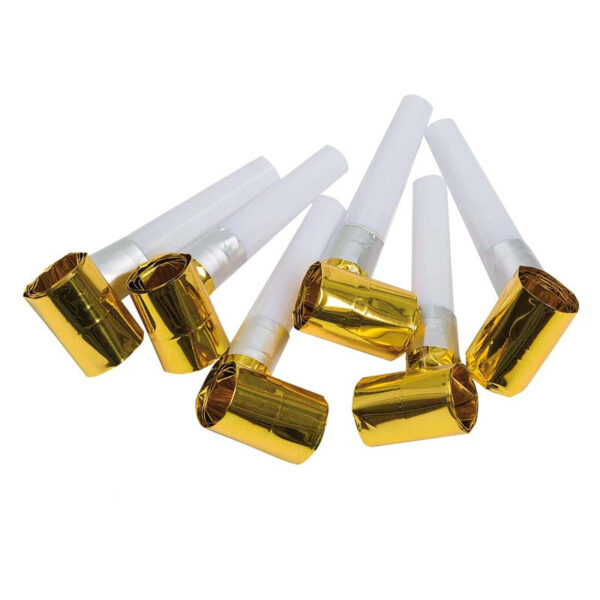 Partytutor Guld, 6-pack