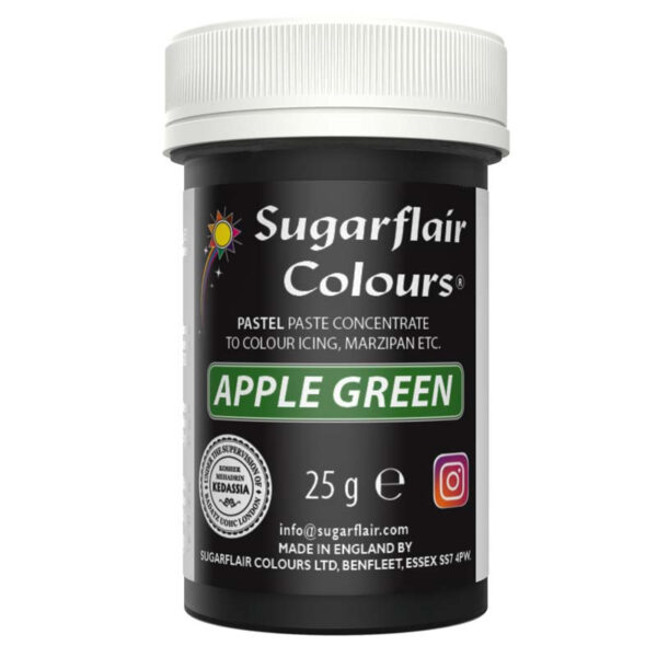 Pastafärg Apple Green - Sugarflair