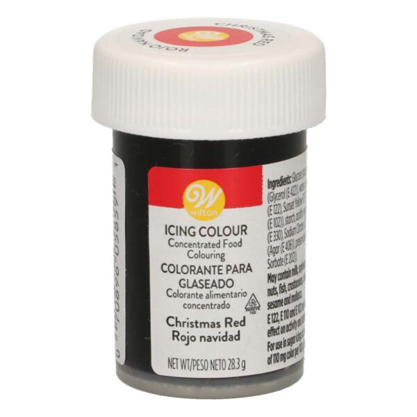 Pastafärg Christmas Red, julröd - Wilton