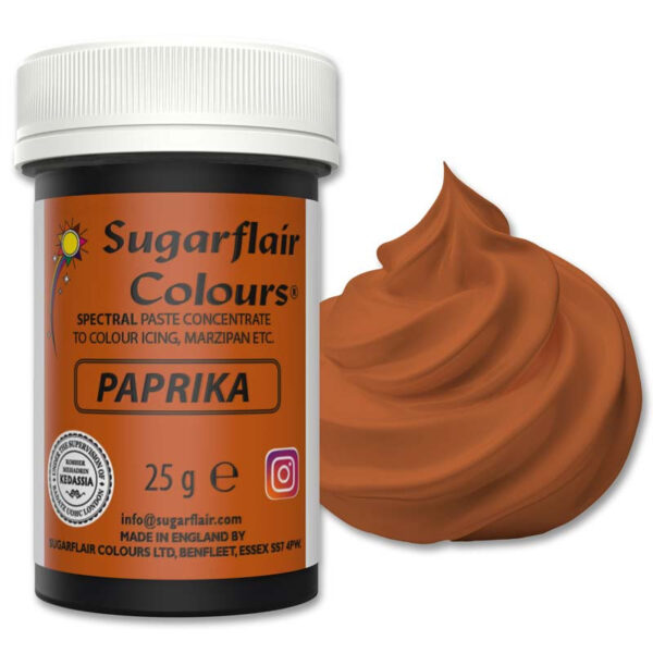 Pastafärg Paprika - Sugarflair