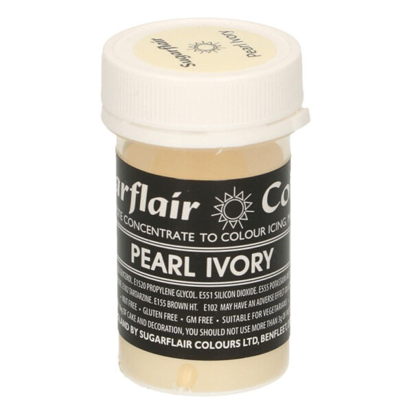 Pastafärg Pearl Ivory - Sugarflair