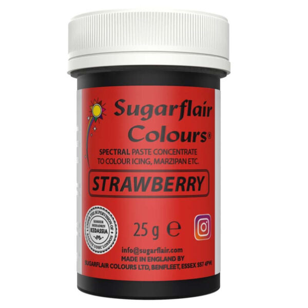 Pastafärg Strawberry - Sugarflair
