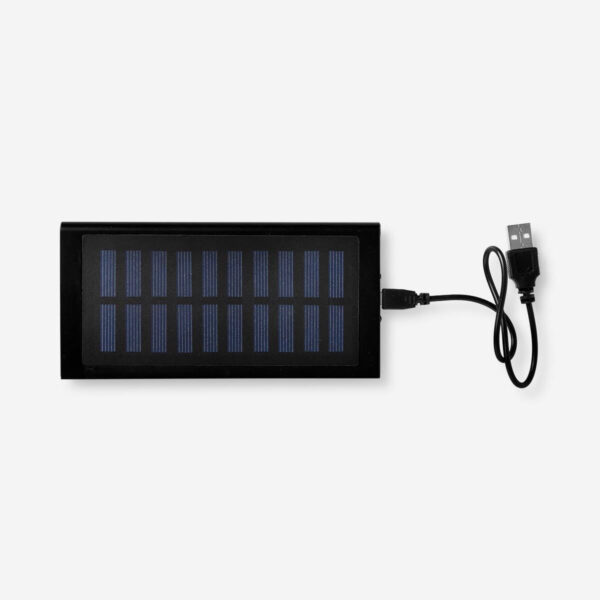 Laddare med solpanel och 2 USB-portar - 8000 mAh