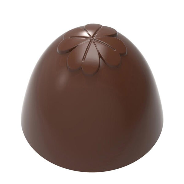 Pralinform Kupol med Fyrklöver - Chocolate World