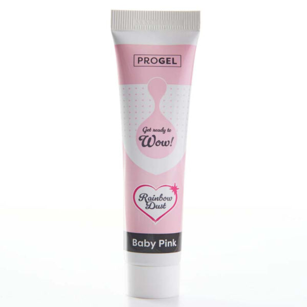 ProGel Babyrosa Geléfärg - Rainbow Dust