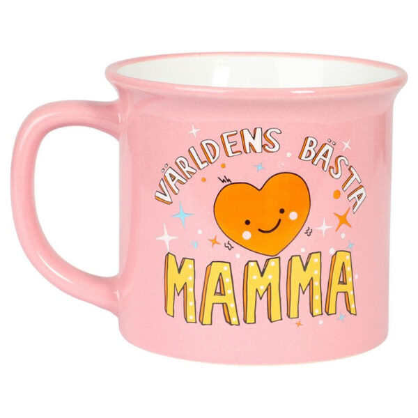 Rosa Mugg Världens Bästa Mamma