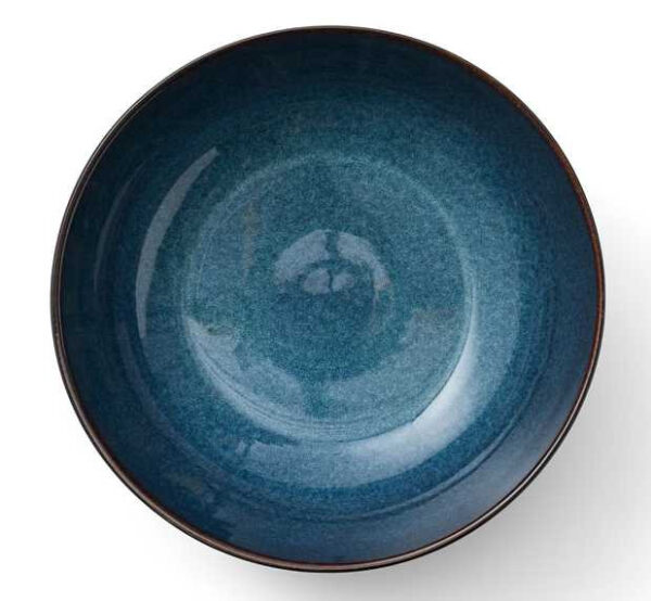 Salladsskål Ø30 cm, svart/mörkblå - BITZ