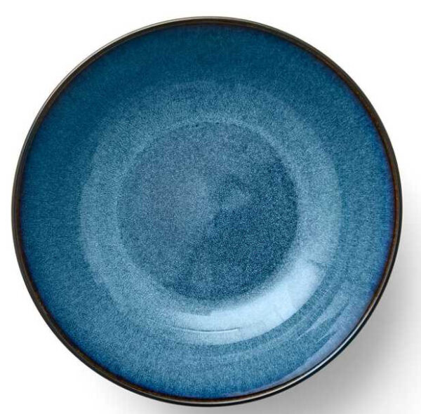 Salladsskål Ø24 cm svart/mörkblå - BITZ