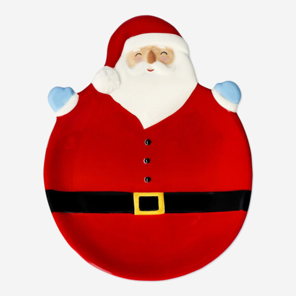 Jultomteformad serveringsfat