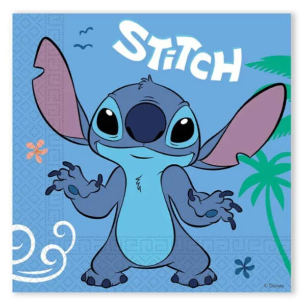 Servetter Angel & Stitch, 20-pack