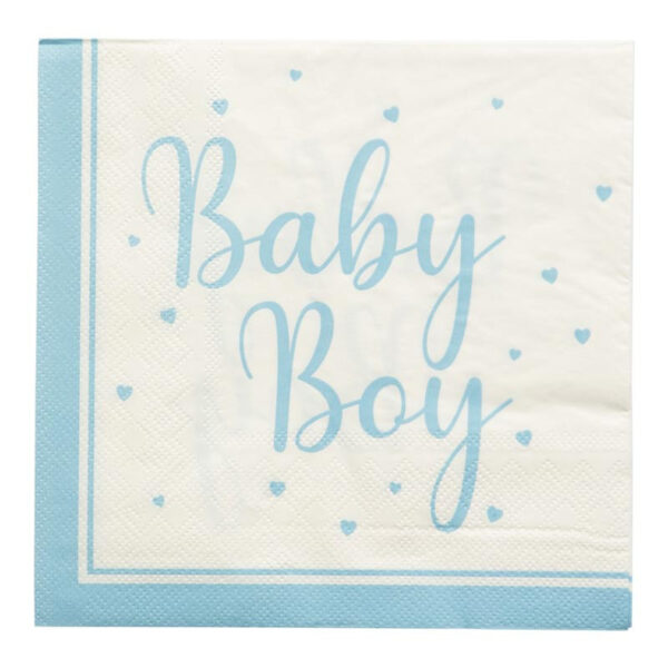 Servetter Baby Boy, 16-pack