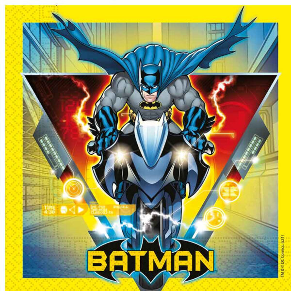 Servetter Batman, 20-pack