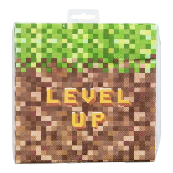 Servetter, Minecraft, level up, 16-pack
