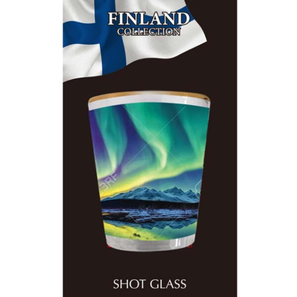 Shotglas Finland Norrsken - Northern Lights