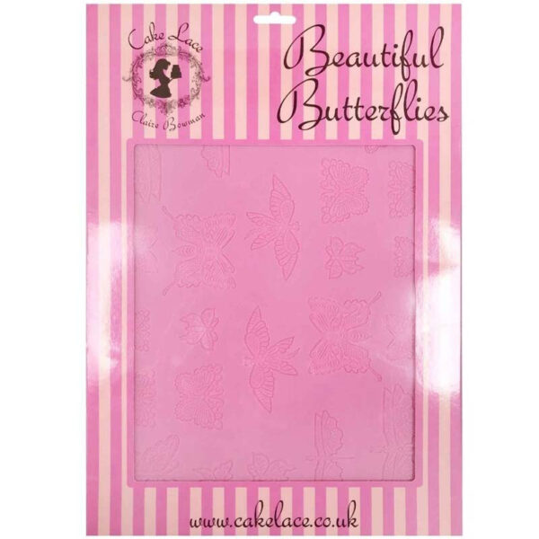Silikonmatta Fjärilar till spetsdekorationer - Cake Lace