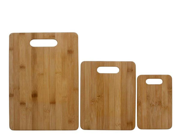 Skärbräda 3-pack, bambu - Funktion