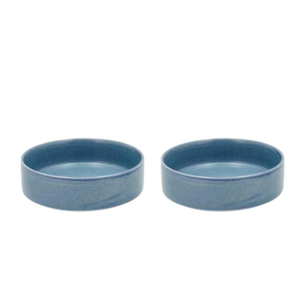 Skål Fjord 2-pack, blå, 450 ml - Villa Collection