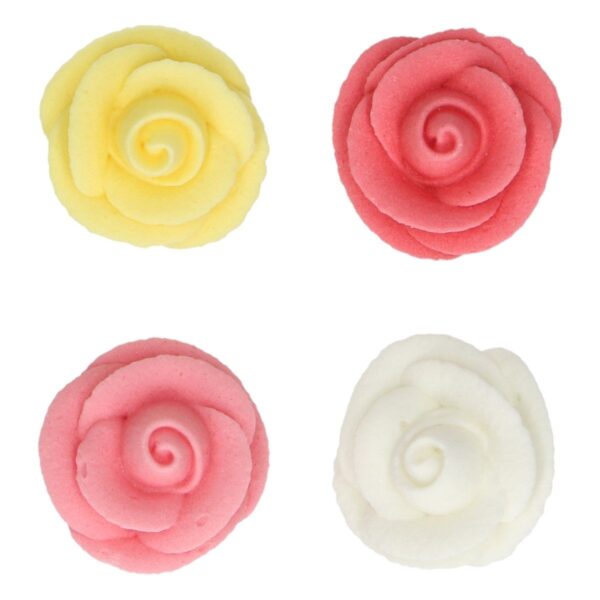 Sockerdekorationer Rosor - FunCakes