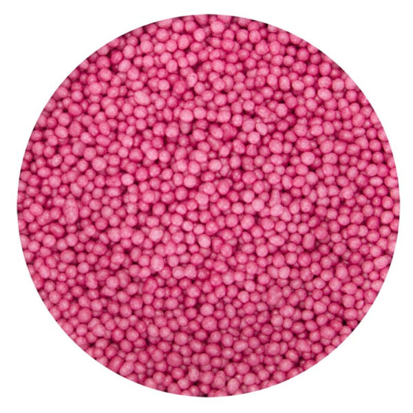 Sockerpärlor cerise, 65 g - Städter