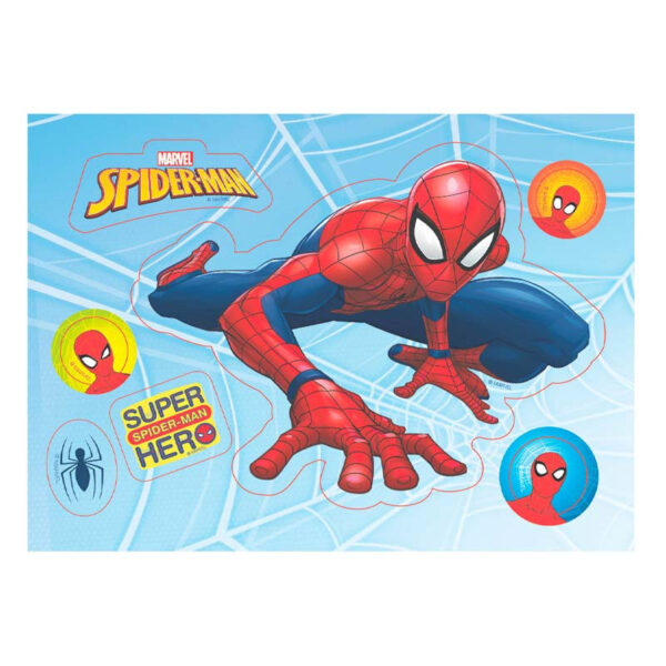 Spindelmannen ätbara dekorationer, 7 st