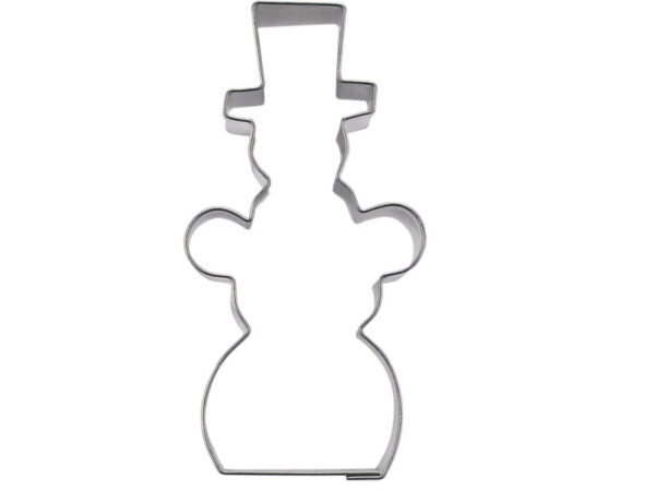 Pepparkaksform Snögubbe Mini, 6 cm - Städter